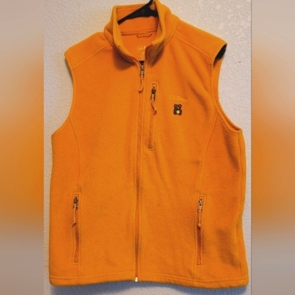 LL Bean fleece Vest unisex Medium - Picture 1 of 4